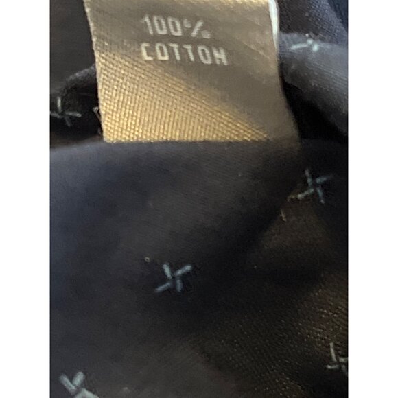 Michael Kors Men’s Slim Fit Blue Pattern Button Down Shirt Size Large - Picture 4 of 7